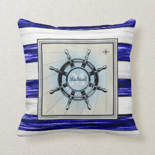 Coussin Conception monographique des roues des navires nau