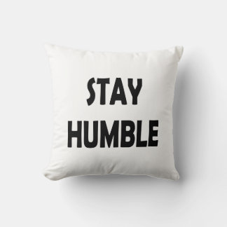 Coussin Conception motivationnelle - Restez humble Inspira