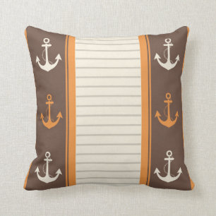 Coussin Conception nautique de rayure