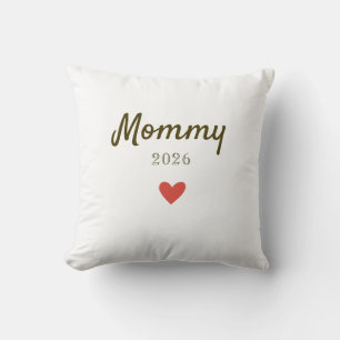 Coussin Conception personnalisée d'amour de maman avec ann
