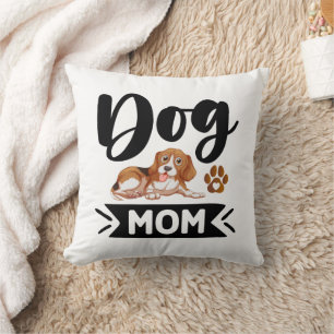 Coussin Conception personnalisée de devis de chien drôle
