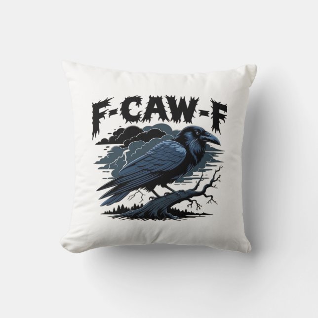 Coussin Conception propre minimale F-Caw-F (Recto)