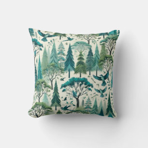 Coussin Conception sans couture inspirée de la nature