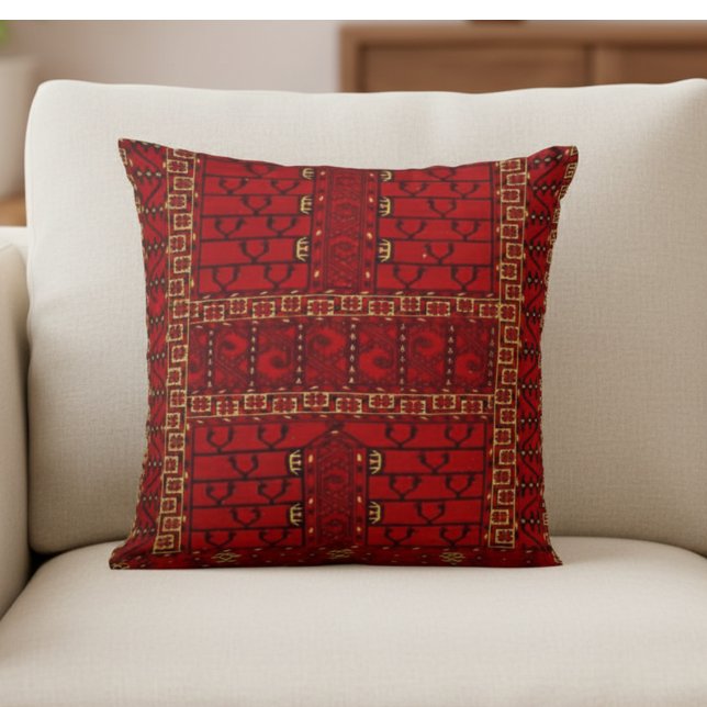 Coussin Conception turkmène antique (Créateur téléchargé)