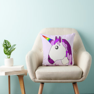 Coussin Conception Unicorn personnalisée