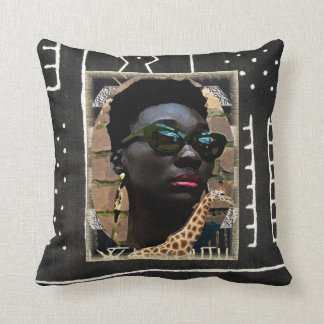 Coussin Conception urbaine africaine-américaine
