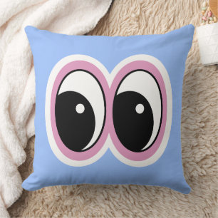 Coussin Conception Yeux Bleus 20x20