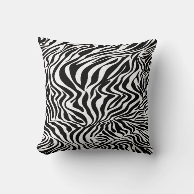 Coussin Conception zèbre  (Recto)