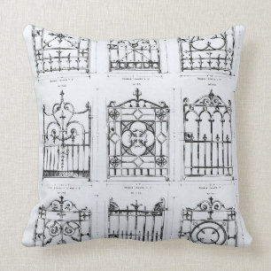 Coussin Conceptions pour des balustrades de fonte, de