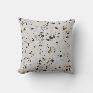Coussin Concert Terrazzo : Conception abstraite Vintage