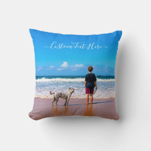 Coussin Concevez votre propre photo de animal familier Cou