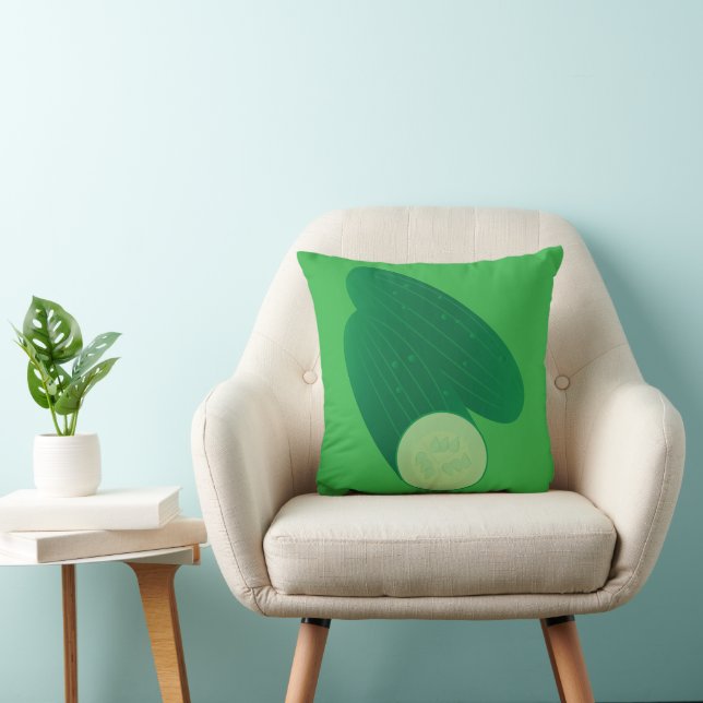 Coussin Concombres (Chaise)
