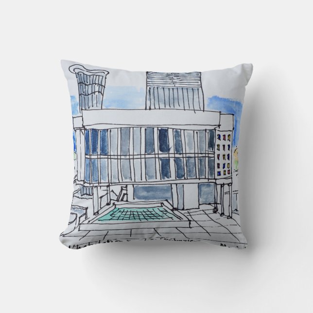 Coussin Conçu par Le Corbusier | Marseille, France (Recto)