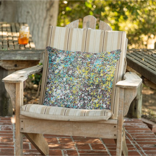 Coussin Conçu pour l'amant du design d'art abstrait (Chaise)