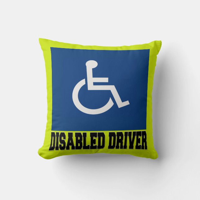Coussin Conducteur handicapé (Recto)