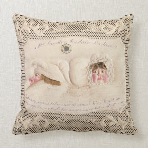 Coussin Conférence de rideau en Mme Caudle's, carte