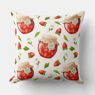 Coussin Confiture aux fraises