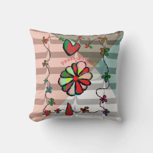 Coussin Confortez l'Oreiller Joyeux et Moderne