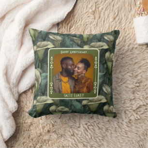 Coussin Conjoint Minimaliste 50e Anniversaire De Mariage 