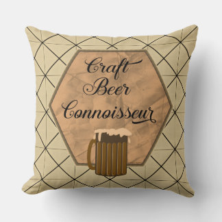 Coussin Connaisseur de bière artisanale