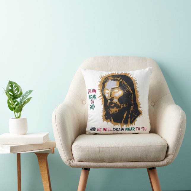 Coussin Connexion Divine : Se Rapprocher de Dieu (Chaise)