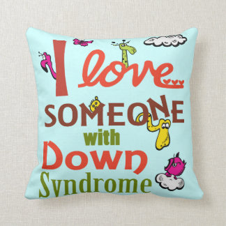 Coussin Conscience de syndrome de Down