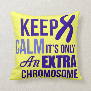 Coussin Conscience de syndrome de Down