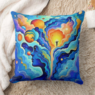 Coussin Conscience spirituelle Art