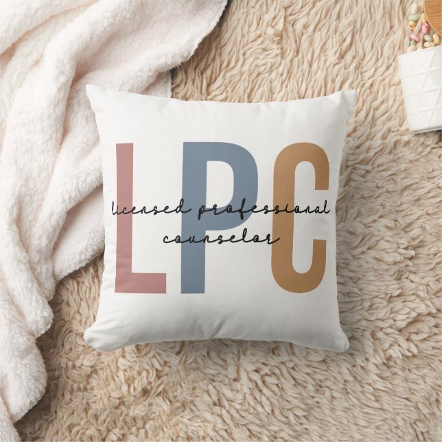 Coussin Conseiller professionnel agréé LPC (Couverture)