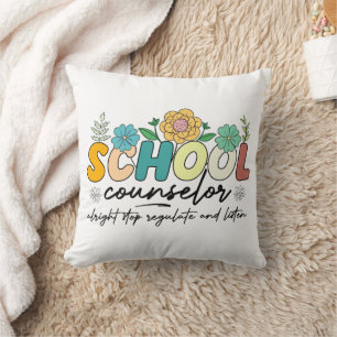 Coussin Conseiller scolaire Arrêtez de réglementer et d'éc