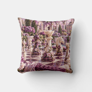Coussin Conservatoire botanique d'échecs Pearl Plum