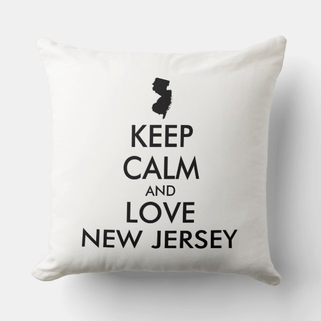 Coussin CONSERVER CALME et AMOUR NOUVEAU JERSEY (Recto)