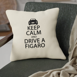 Coussin Conserver le calme conduire une voiture Figaro amu