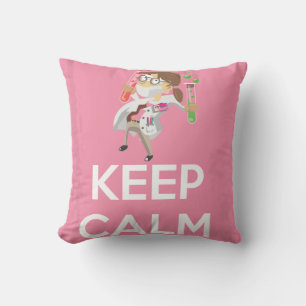 Coussin Conserver le calme et la confiance en la science