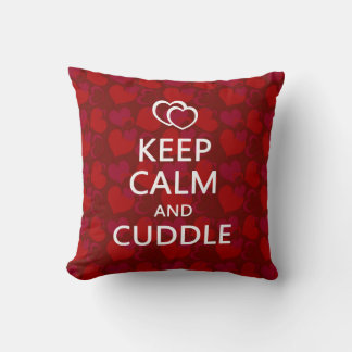 Coussin Conserver le calme et l'agneau