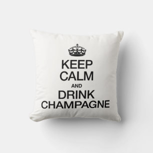 COUSSIN CONSERVEZ LE CALME ET BOIRE LE CHAMPAGNE