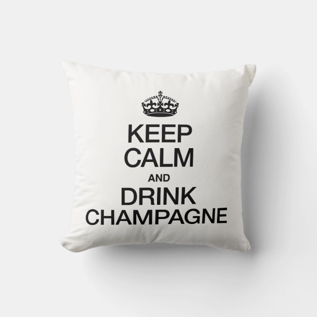 COUSSIN CONSERVEZ LE CALME ET BOIRE LE CHAMPAGNE (Recto)