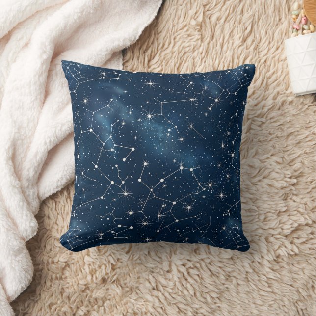Coussin Constellation céleste - Nuit étoilée (4) (Couverture)