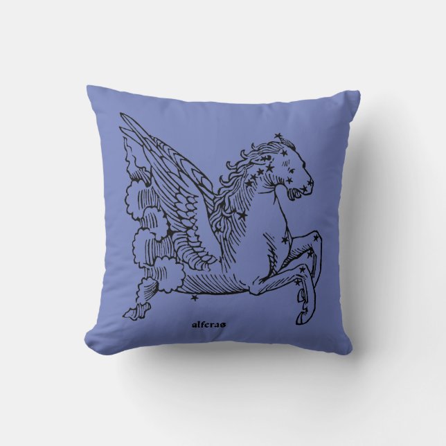 Coussin Constellation : Pegasus (Recto)