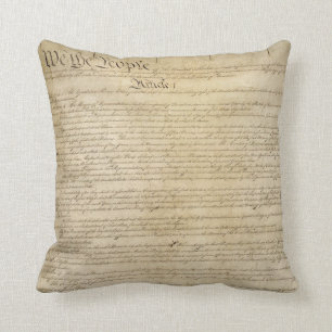 Coussin Constitution d'Etats-Unis
