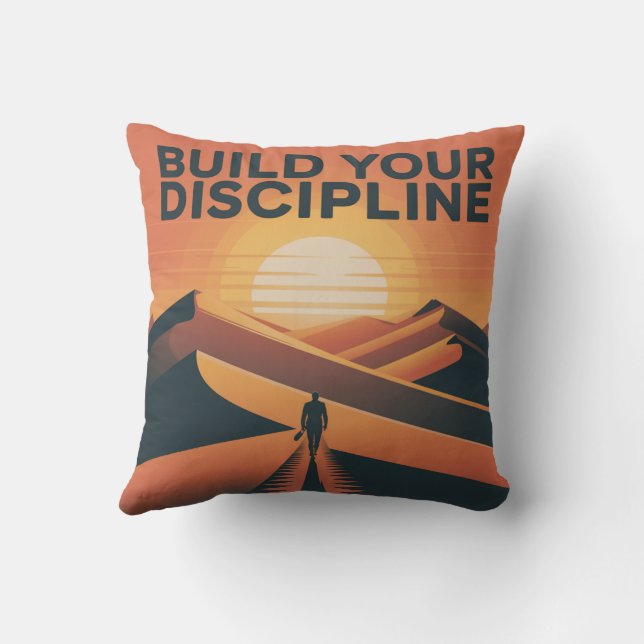 Coussin Construire Votre Discipline (Verso)