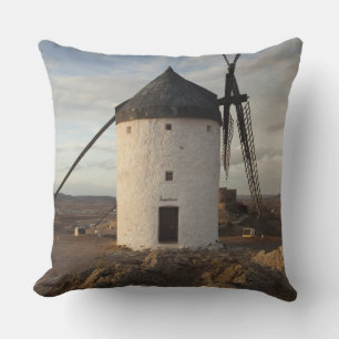 Coussin Consuegra, antiques moulins à vent de La Mancha