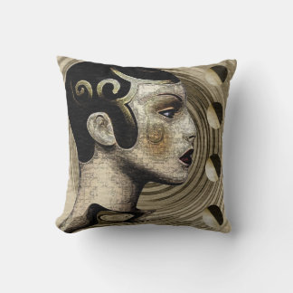 Coussin Contemporain : Art Déco/Art Nouveau