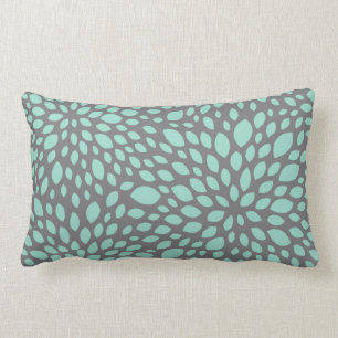 Coussin contemporain de conception dans l'Aqua et