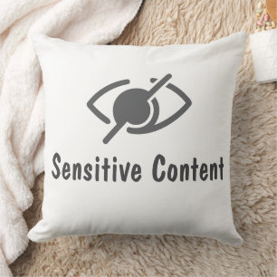 Coussin Contenu sensible - Avis de violation de politique