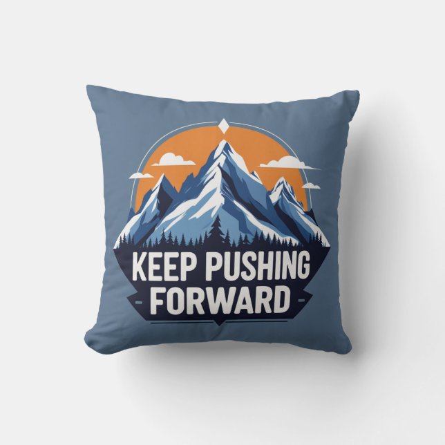 Coussin Continuer à avancer (Recto)