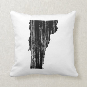 Coussin Contour affligé d'état du Vermont