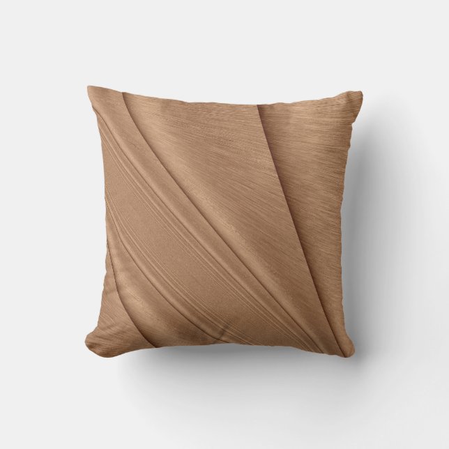 Coussin Contour cuivre (Recto)