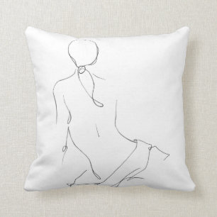 Coussin Contour géographique