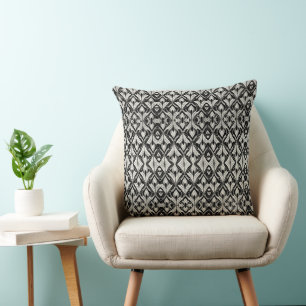 Coussin Contraste noir et blanc